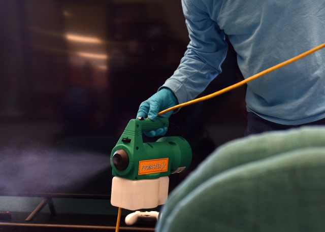 Office Disinfecting Services Electrostatic Spraying